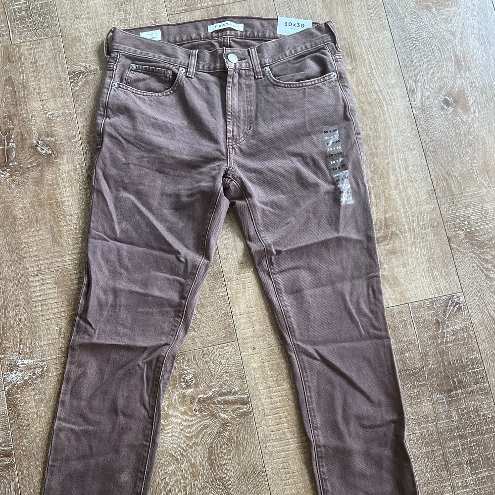 Brown Pac Sun Skinny Jeans